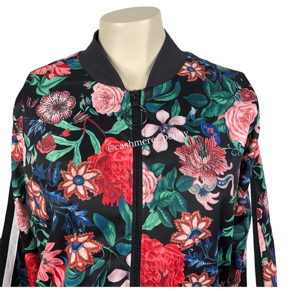 project RUNWAY Floral Bomber Jacket Small - Picture 3 of 12